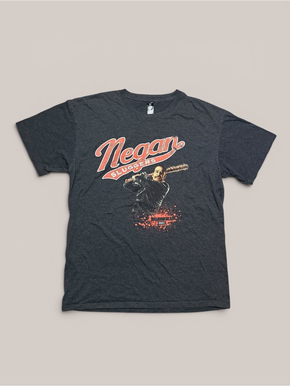 The Walking Dead Black Negan Sluggers Tee